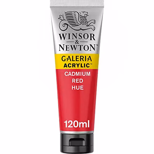 Winsor & Newton Galeria Acrylic Paint Cadmium Red Hue 120ml – 2