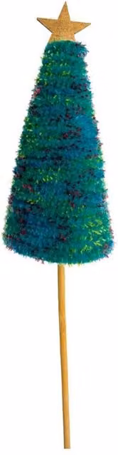 KDMD Christmas Tree Pick in Petrol Green, 50 cm