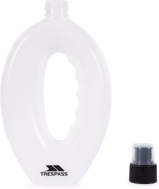 Trespass Sprint Running Water Bottle, White, 500 ml