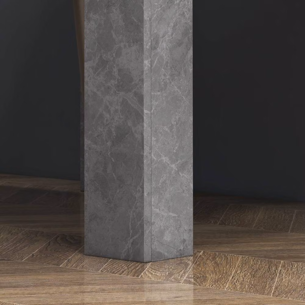 Wyld Haus Kava Square Dining Table, Grey, W/D/H: 80 x 80 x 76 cm – 6