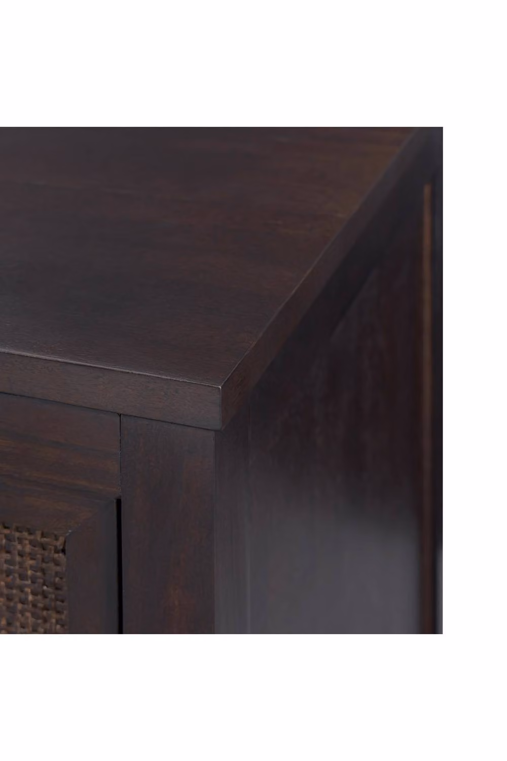 Teamson Home Hatteras Bedroom Dresser in Brown with Rattan Details, W: 76 cm, D: 34 cm, H: 79.3 cm – 6