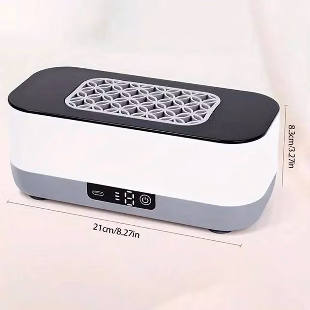 NESTLUNE Jewelry, Watch, Necklace and Glasses Cleaning Machine in White – 1