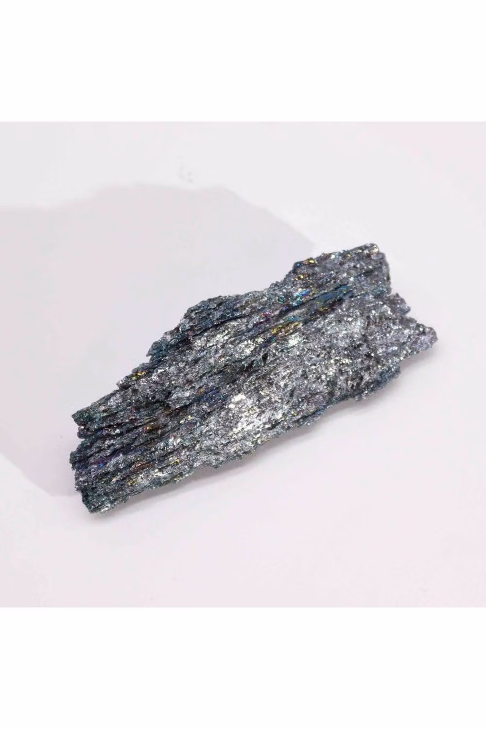 KDMD Enhanced Natural Titanium Seven Chakra Crystal Stone in Grey and Multicolour – 2
