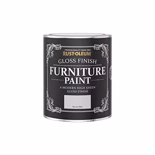 Rust-Oleum Gloss Furniture and Skirting Board Paint in Grey, 0.75 l – 2