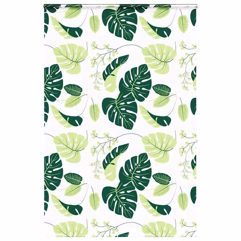 Berkfield Home Shower Roller Blind with Cassette, Green, W: 156 cm, H: 240 cm