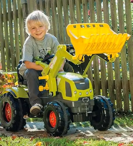 Rolly Claas Axos Tractor with Frontloader Pedal Vehicle – 4