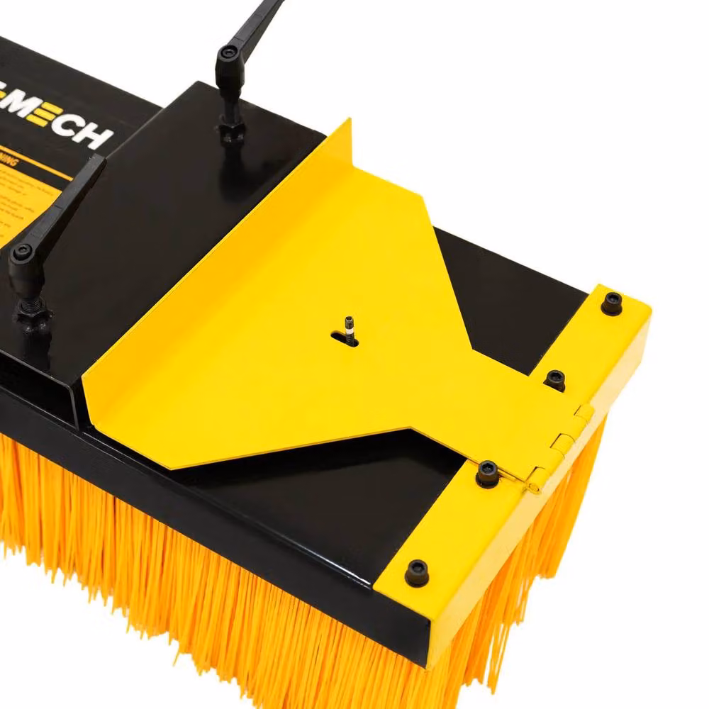Monstershop Forklift Sweeper Brush with Stands in Orange – 7