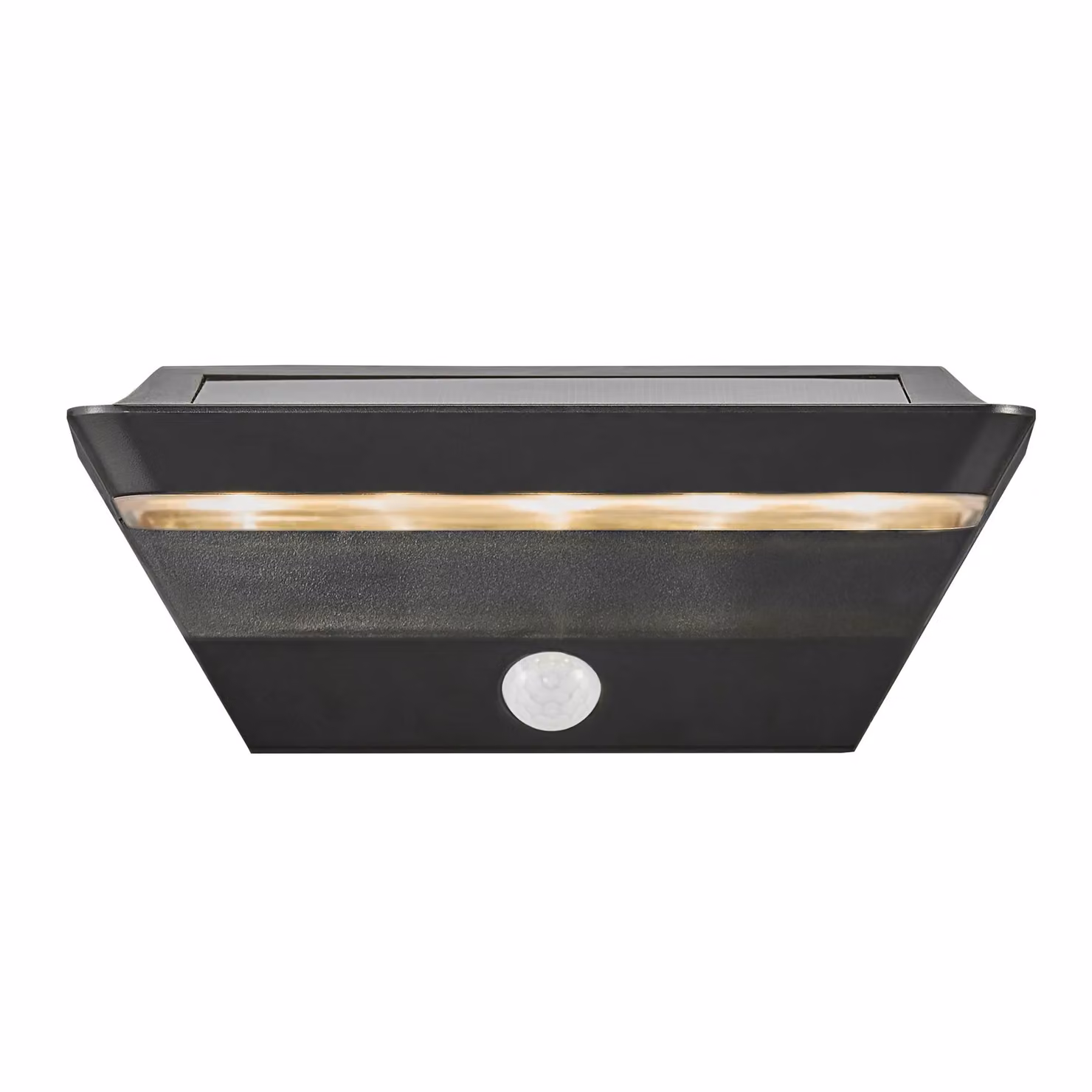 Nordlux Agena Solar LED Outdoor Wall Light, Black Plastic, IP44, Warm White 3000K, with Motion Sensor, W/D/H: 12.7 x 9.0 x 12.7 cm – 2
