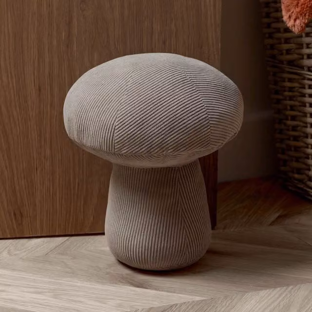 Wylder Nature Cord Mushroom Door Stop in Beige – 1