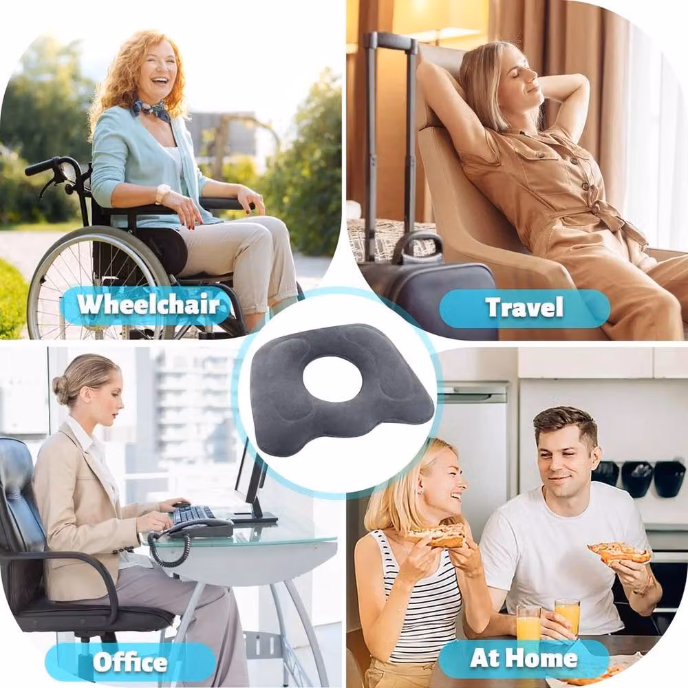 SPETLEK Medical Donut Seat Pillow in Grey – 3