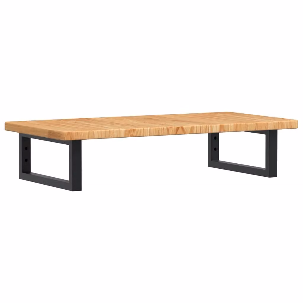 Berkfield Home Wall Mounted Basin Shelf in Brown Oak and Steel