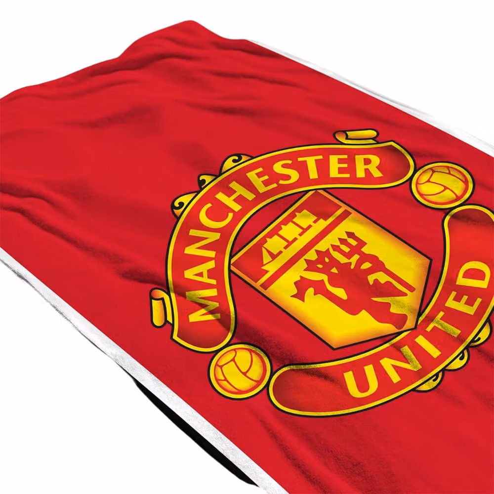 Manchester United FC Glory Crest Red Cotton Towel, W: 75 cm, H: 150 cm – 2