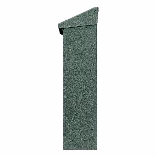Burg-Wächter Daily 5861 GR Steel Wall Mounted Mailbox, Green, W/D/H: 30.5 x 22.5 x 75 cm – 2