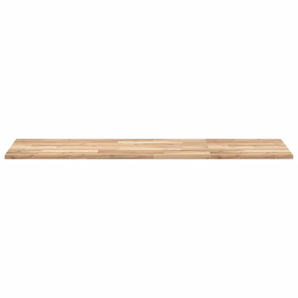 Berkfield Home Solid Wood Acacia Desk Top in Brown, W/D/H: 120 x 50 x 2 cm – 2