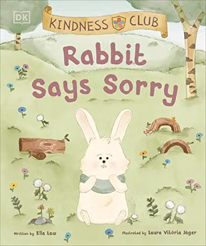 Kindness Club Rabbit Says Sorry by DK, Multicolour Paper Book