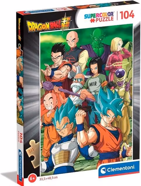 Clementoni Dragonball 104 Piece Jigsaw Puzzle, Multicolour and Grey