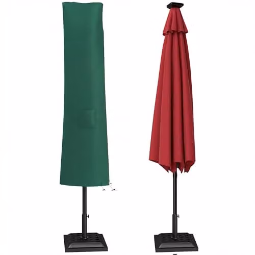 Outsunny Green Waterproof Garden Parasol Cover – 1