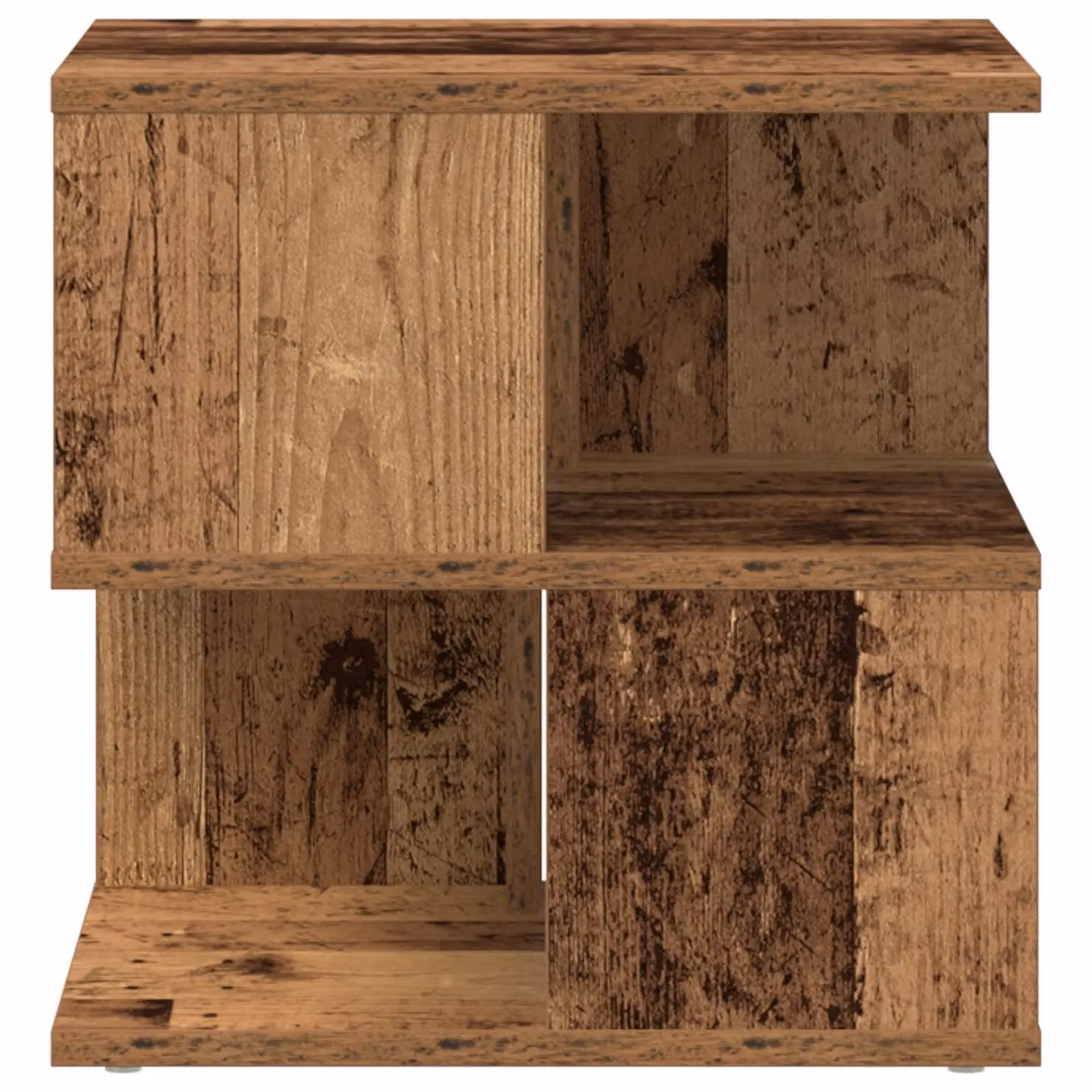 Berkfield Home Square Side Table in Brown, W/D/H: 40 x 40 x 40 cm – 4