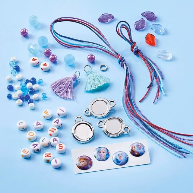 Disney Frozen Letter Bracelets in White and Multicolour