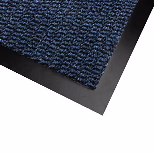 Floortex Doortex Advantagemat Blue Indoor Entrance Door Mat, W: 60 cm, D: 90 cm, H: 7.5 cm – 3