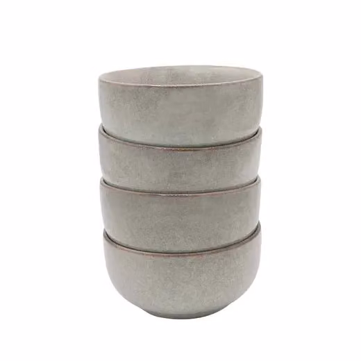 Cooks Professional 20 Piece Nordic Stoneware Dinnerware Set in Grey – 4