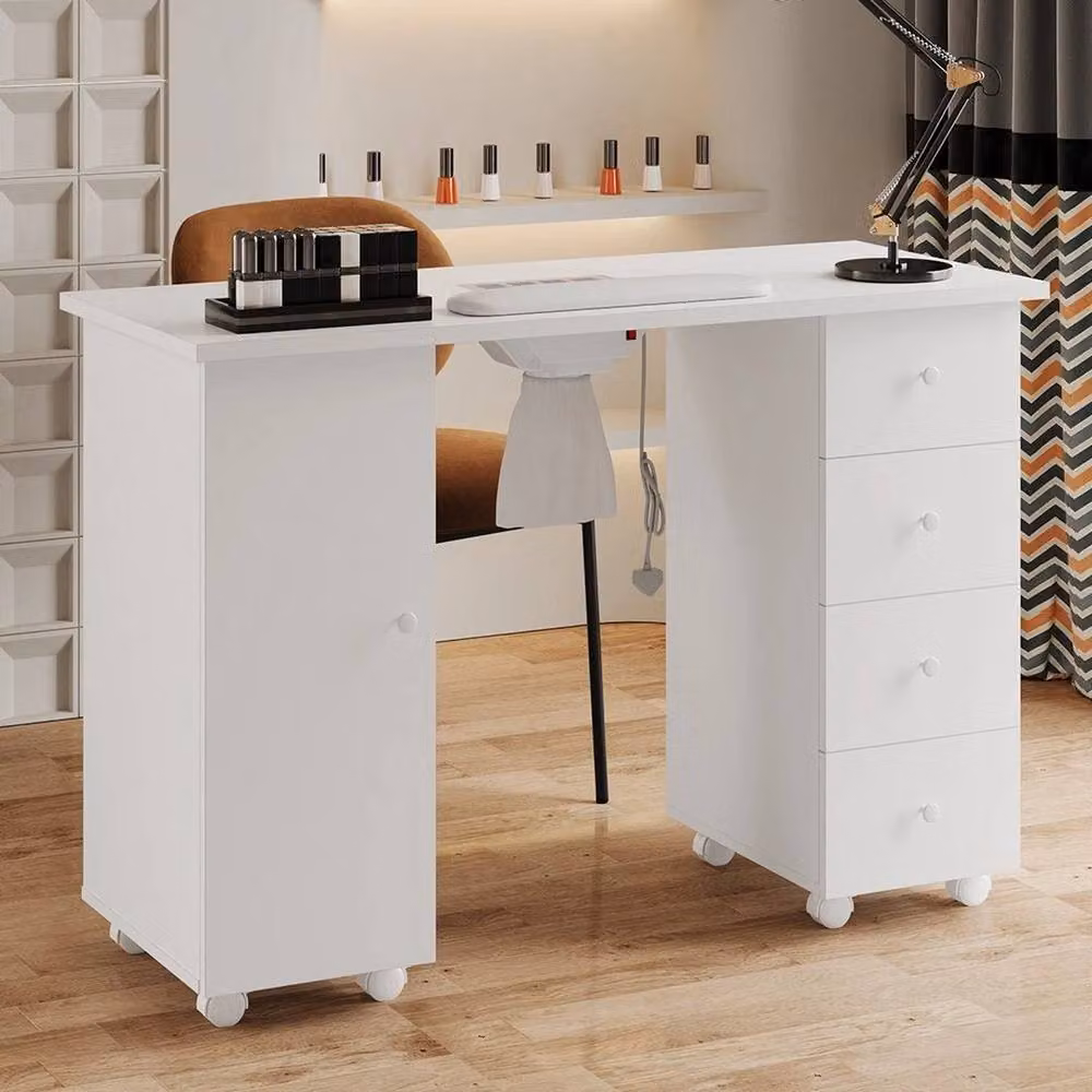 Kelvenix Professional Manicure Table in White – 2