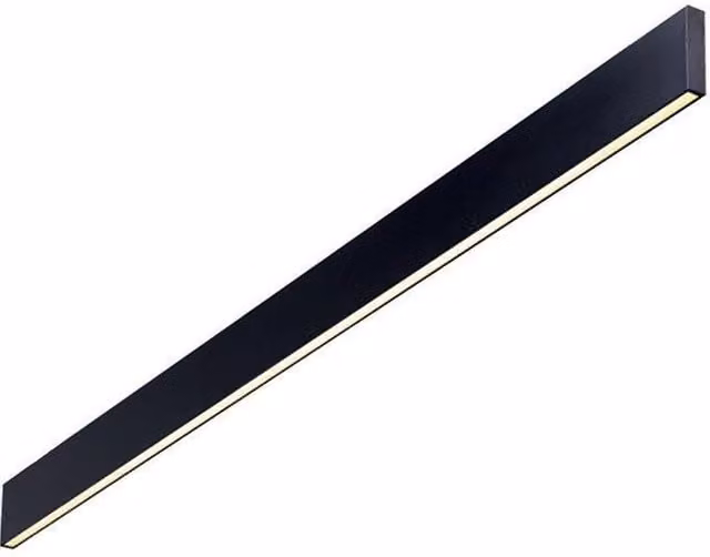 Netlighting Linus Decorative Linear Integrated LED Wall Light in Black, 4000K Cool White
