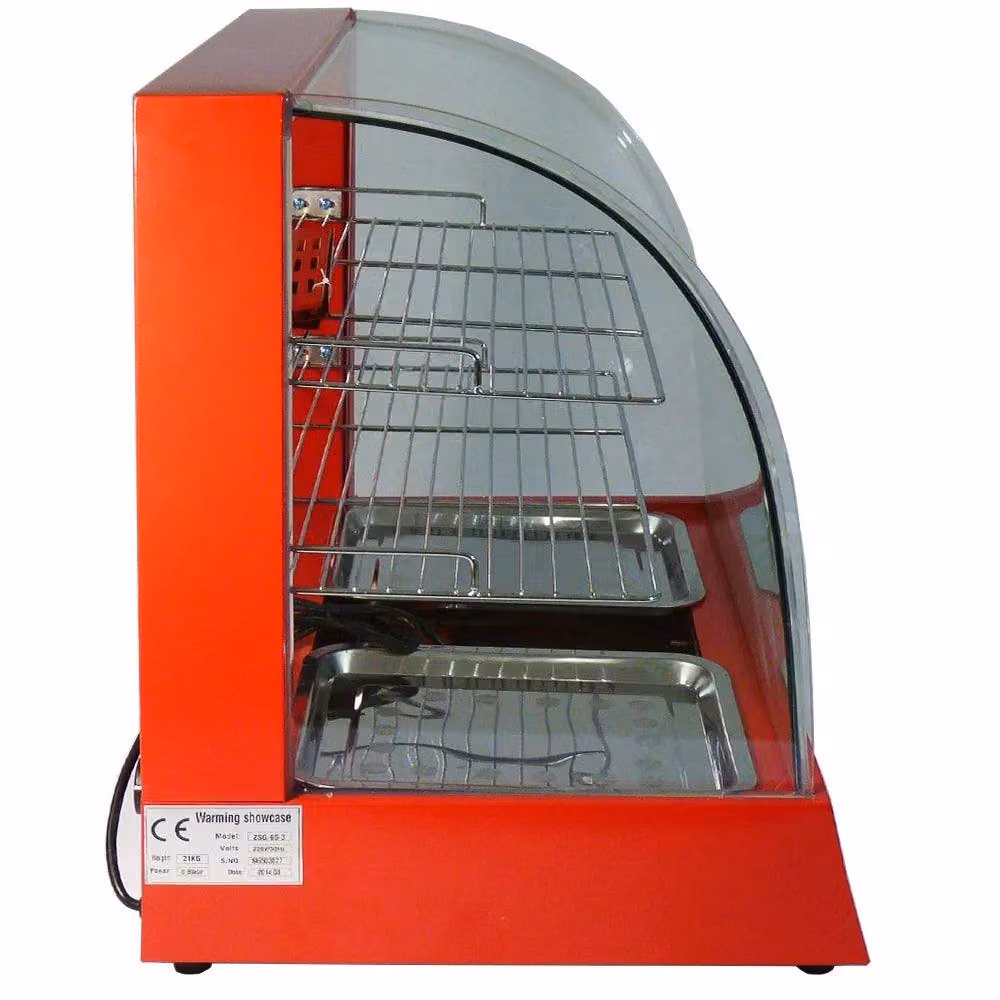 Kukoo Electric Glass Food Warmer in Red, Width: 60 cm – 2