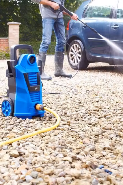 Neo Electric High Pressure Washer in Blue