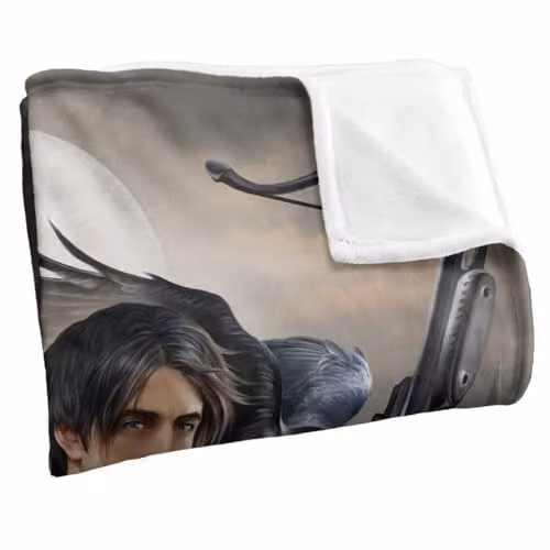 JQ Licensing En Night Hunter Ravens Silky Touch Super Soft Fleece Throw Blanket, Multicolour, W: 91 cm, D: 147 cm – 3