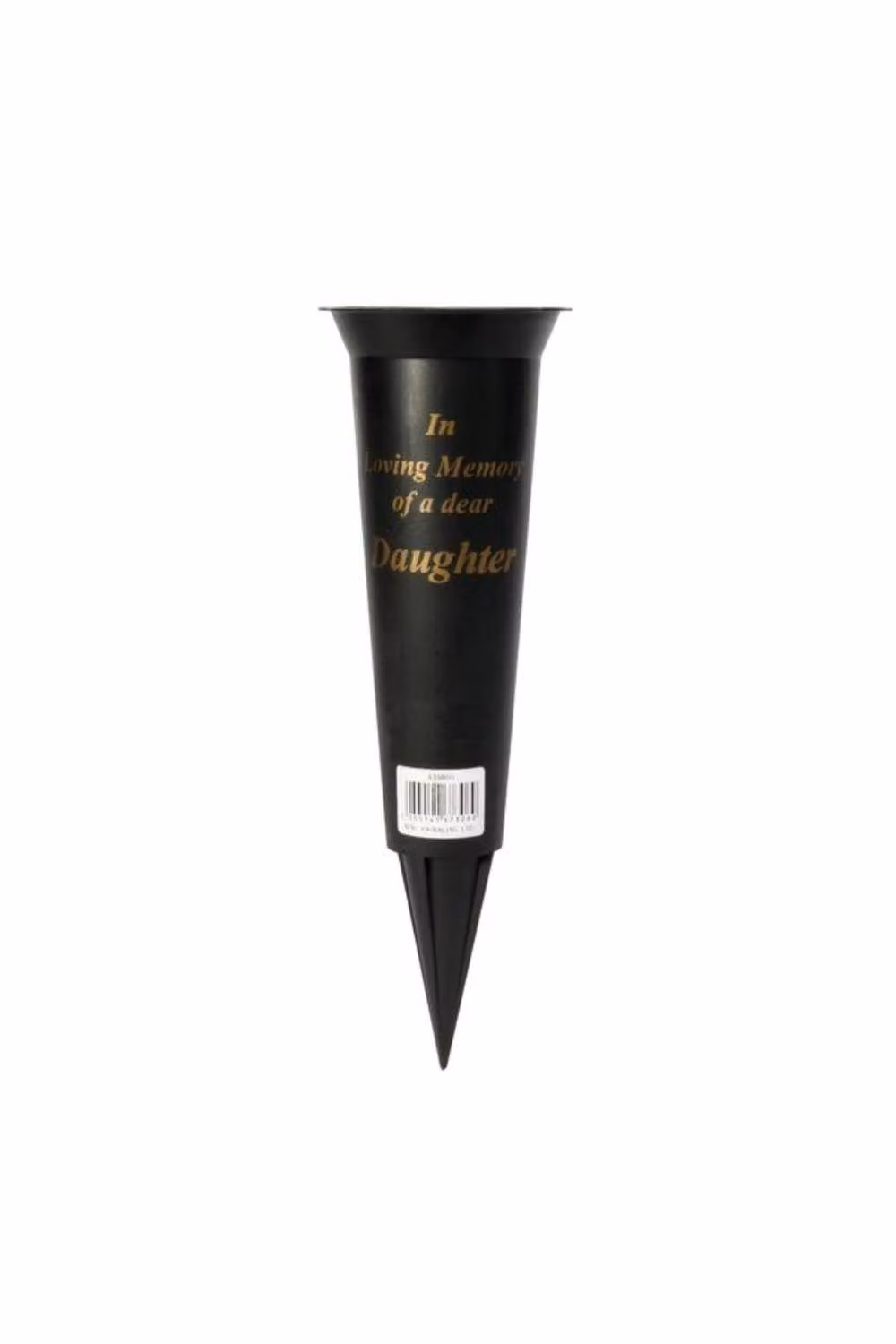 KDMD Black and Gold Daughter Grave Vase, 5 Pack, Height: 23 cm – 2