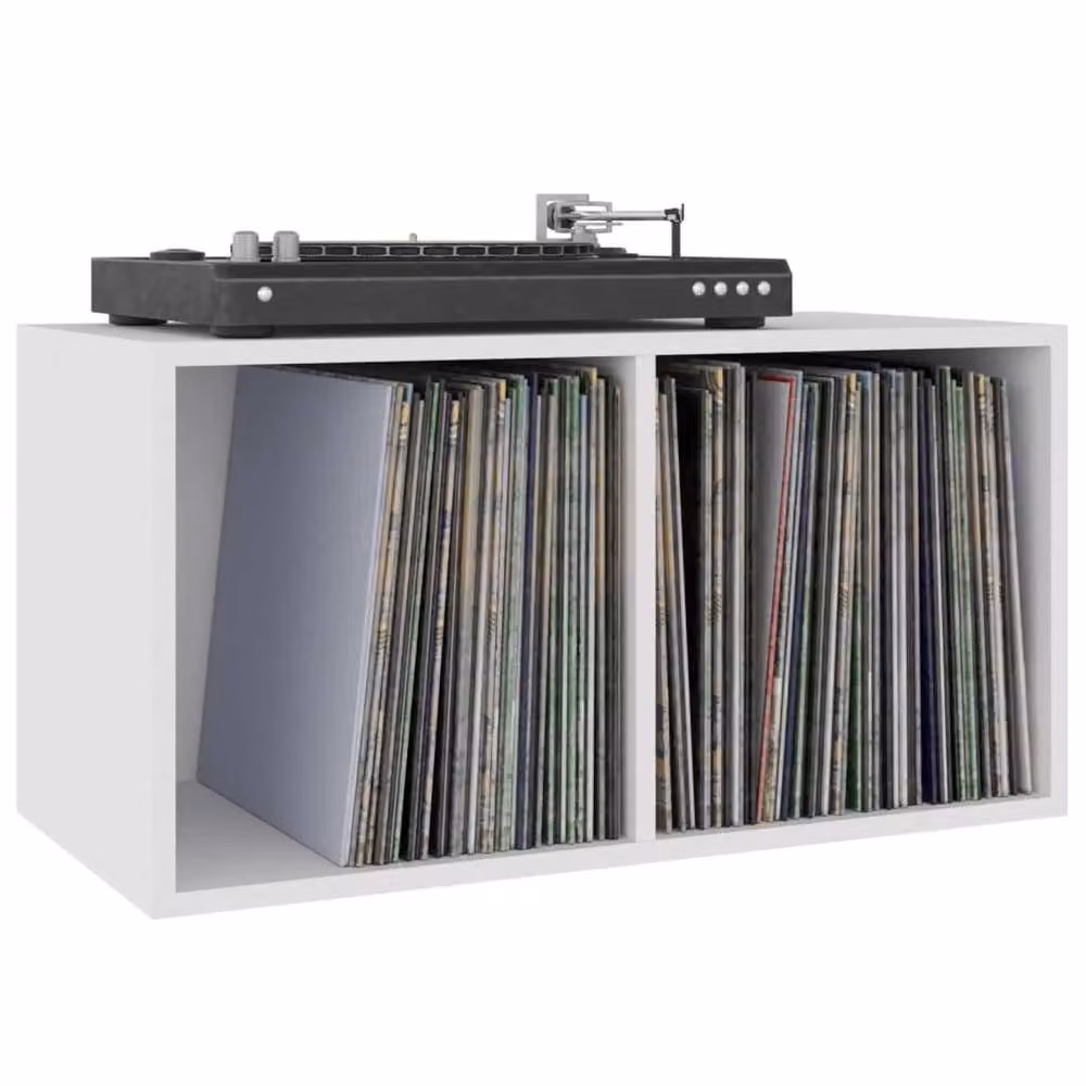 Berkfield Home White Vinyl Storage Box, W/D/H: 71 x 34 x 36 cm – 3