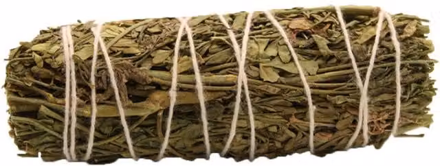 KDMD Ruda Rue Sage Smudge Stick in Light Green, 10 cm