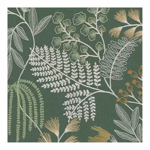 Superfresco Easy Botanical Floral Wallpaper in Green, White and Blue – 1