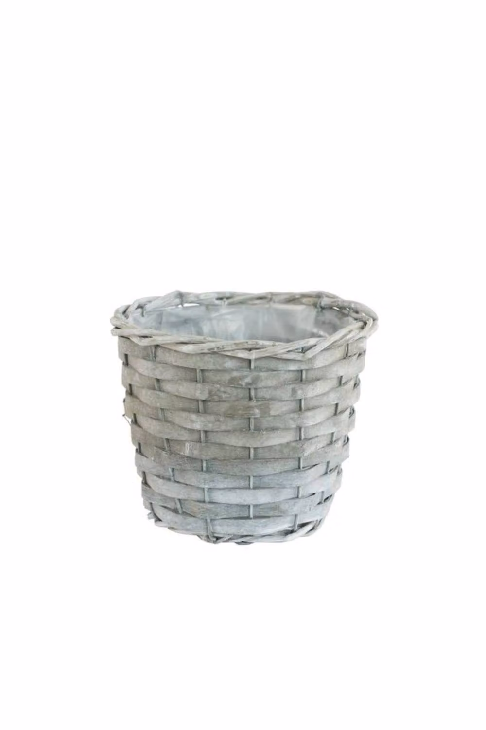 KDMD Grey Split Willow Open Weave Basket with Handles, 3 Pack – 2