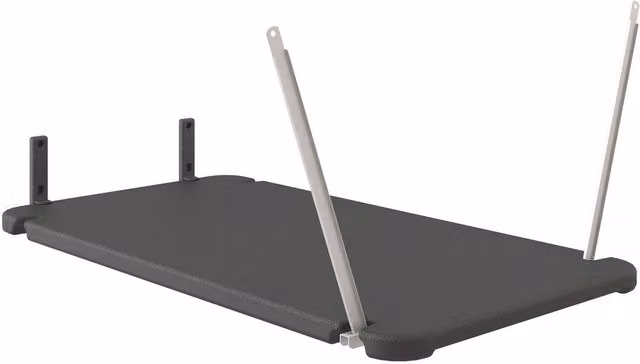 Rowlinsons Loft Shelf Kit for Tremont and Vista Sheds in Black, W114 x D61 x H4 cm
