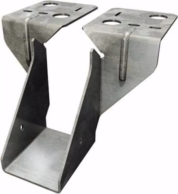 Simpson Strong Tie Galvanised Steel Joist Hanger in Silver – 1