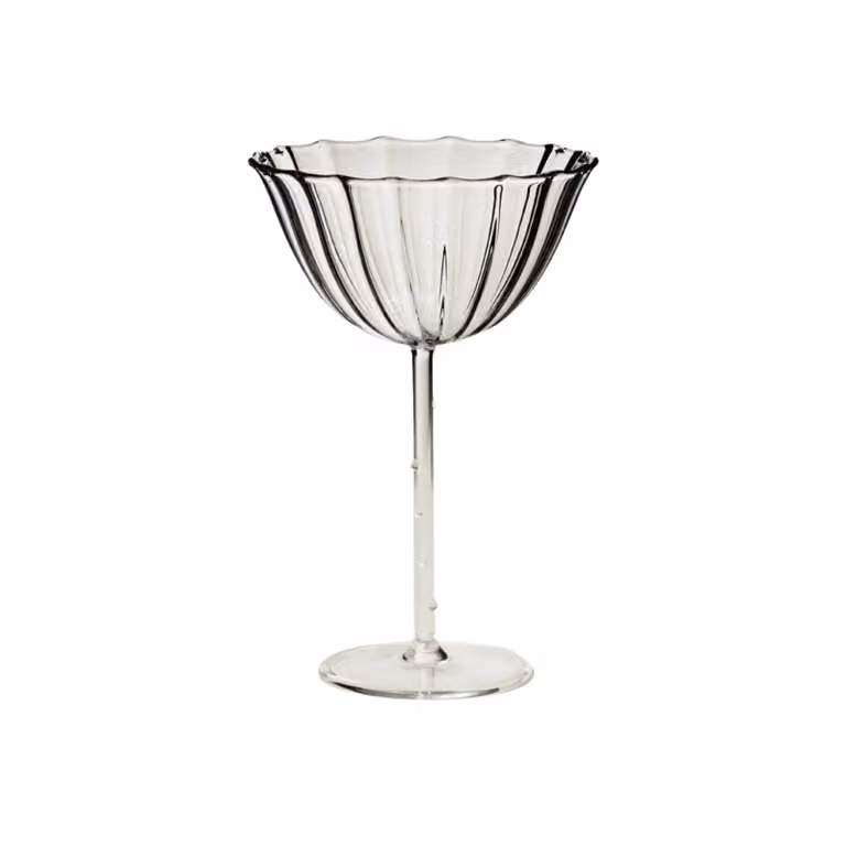 Sophie Lou Jacobsen Cosmo Cocktail Glass Set of 4, Transparent