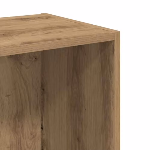 vidaXL Bookcase in Artisan Oak Brown, MDF, W/D/H: 40 x 30 x 77 cm – 4