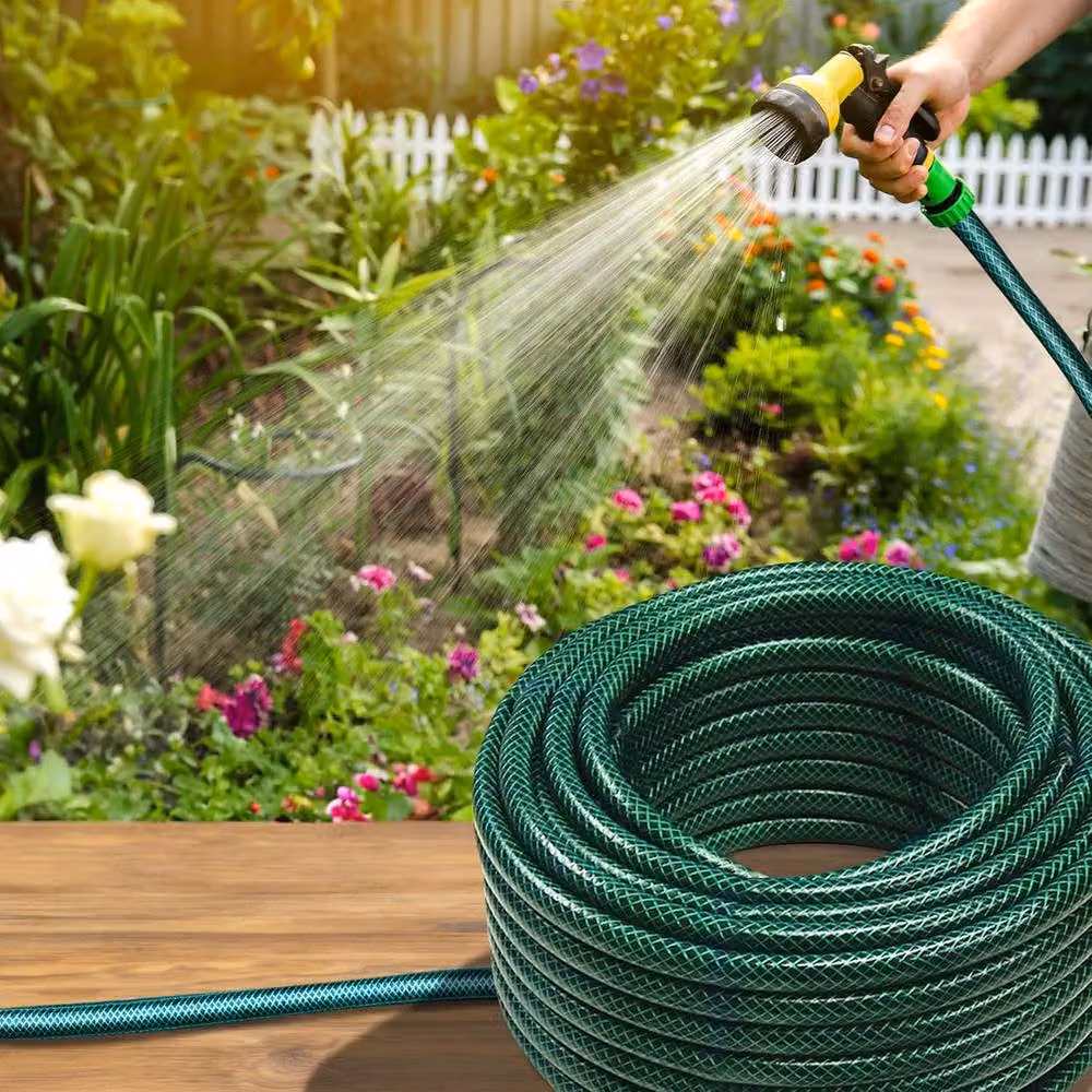 BARGAINS-GALORE Reinforced Tough Green Garden Hose Pipe Reel, 30m – 2