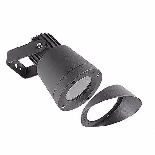 Netlighting Hubble Black Outdoor Adjustable GU10 Floodlight IP65