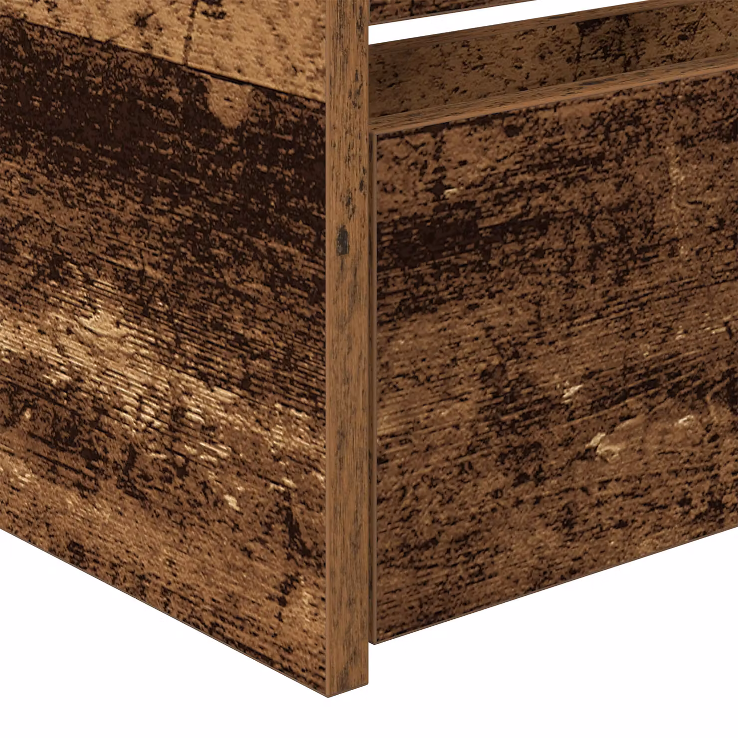 Berkfield Home Rustic Brown Engineered Wood Daybed with Drawers, W/D/H: 190 x 90 cm – 3