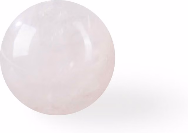 Myga Pink Crystal Stone Spheres for Tabletop Decor – 1