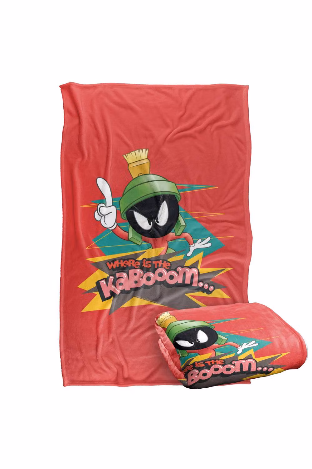 Warner Bros. Looney Tunes Where's The Kaboom Super Soft Fluffy Throw Blanket, Multicolour, Extra Large – 2
