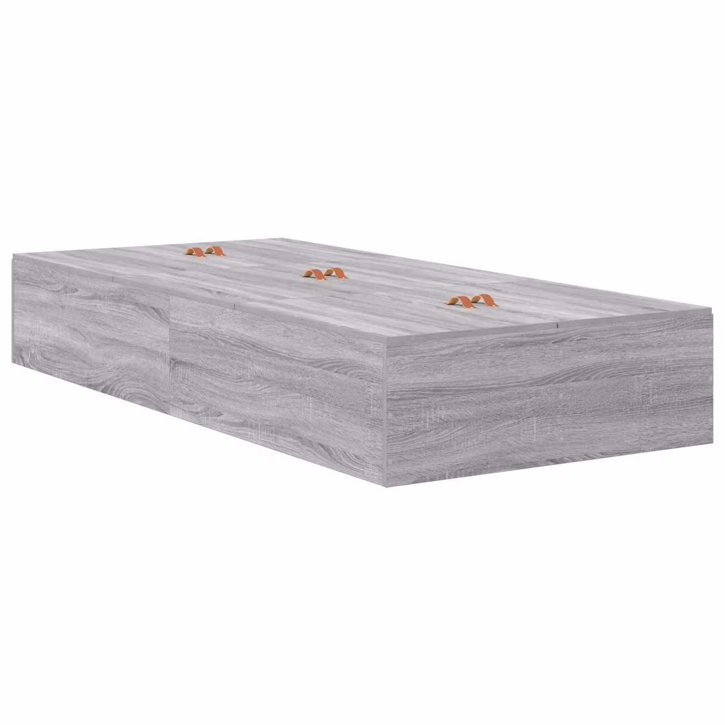 Berkfield Home Grey Sonoma Storage Bed Frame with Drawers W/D/H: 90 x 200 cm – 2
