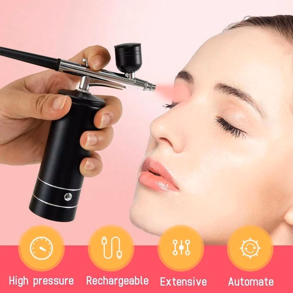 NESTLUNE Cordless Airbrush Kit with Compressor Handheld in Black – 5
