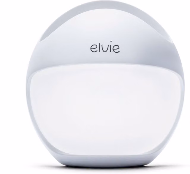 Elvie Curve Manual Single Breast Pump in White