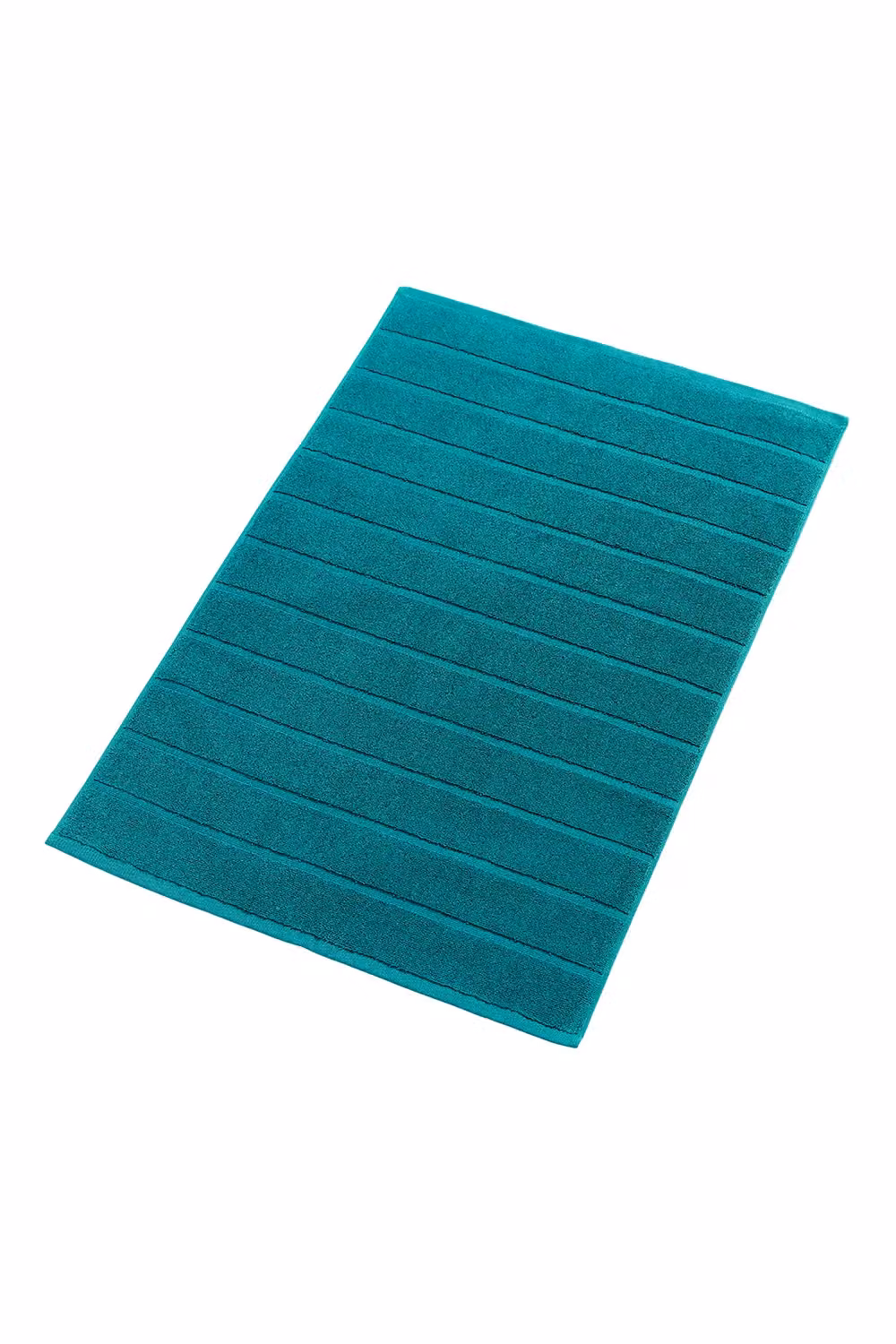 CHRISTY Signum Heavyweight 100% Combed Cotton Bath Mat in Teal – 2