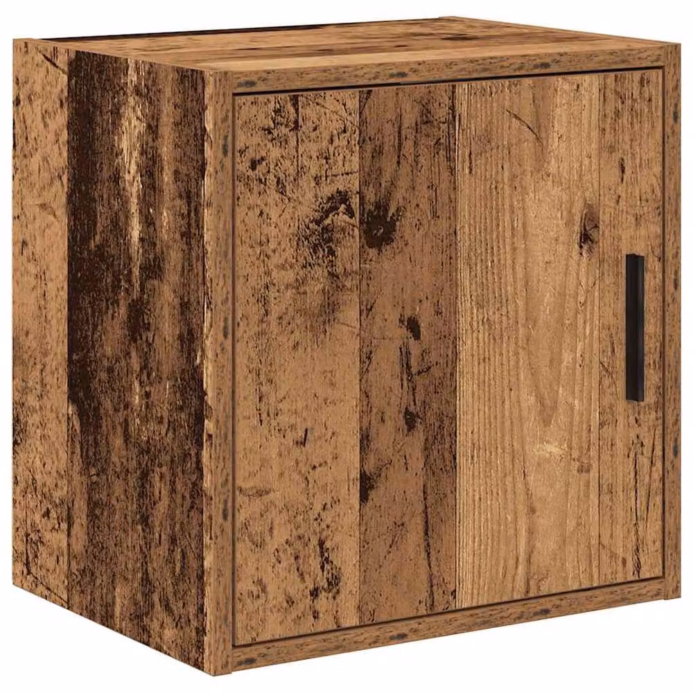 Berkfield Home Wall Mounted Garage and Workshop Cabinets, 2 Piece Set, Brown Old Wood Engineered Wood – 2