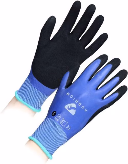Aubrion Work Gloves in Blue, Size: XL